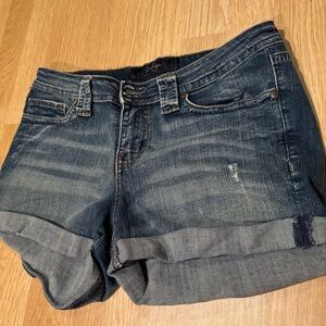 Y2K low rise Jessica Simpson Blue Jean Shorts